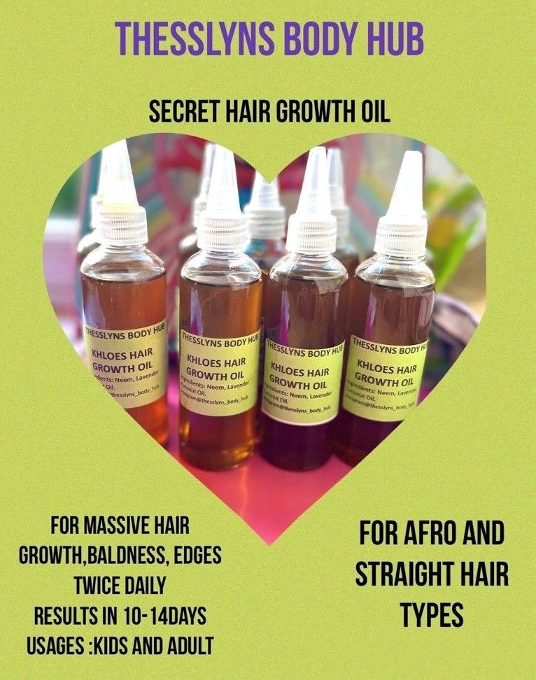 Secret Hair Growth Oil Thesslyn Body Hub Secret Hair Growth Oil Thesslyn Body Hub